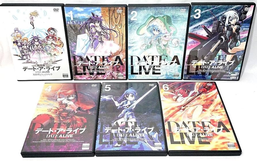 デート・ア・ライブ Ⅰ/Ⅱ/Ⅲ/劇場版【DVD】全18巻
