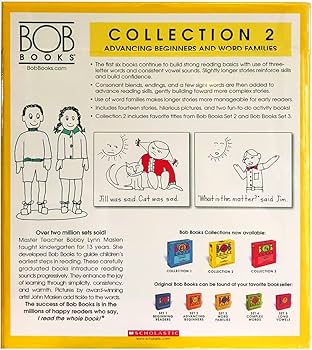 Bob Books Collection 2 Advancing Beginners and Word Families