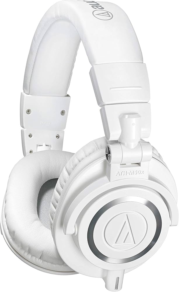 Amazon.com: Audio-Technica ATH-M50X Headphones, White : Electronics