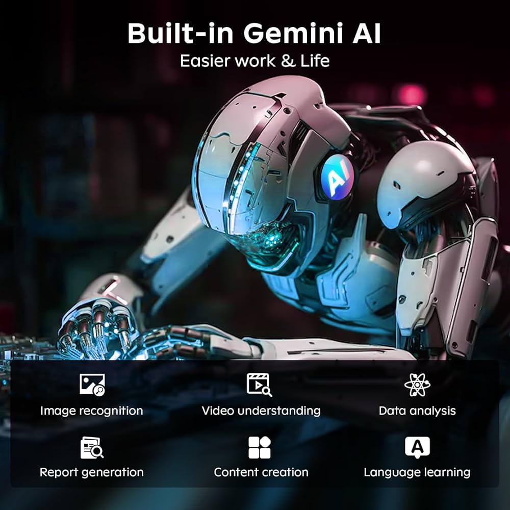 Amazon.co.jp: Android 16 タブレット 11インチ Gemini AI搭載、T7250