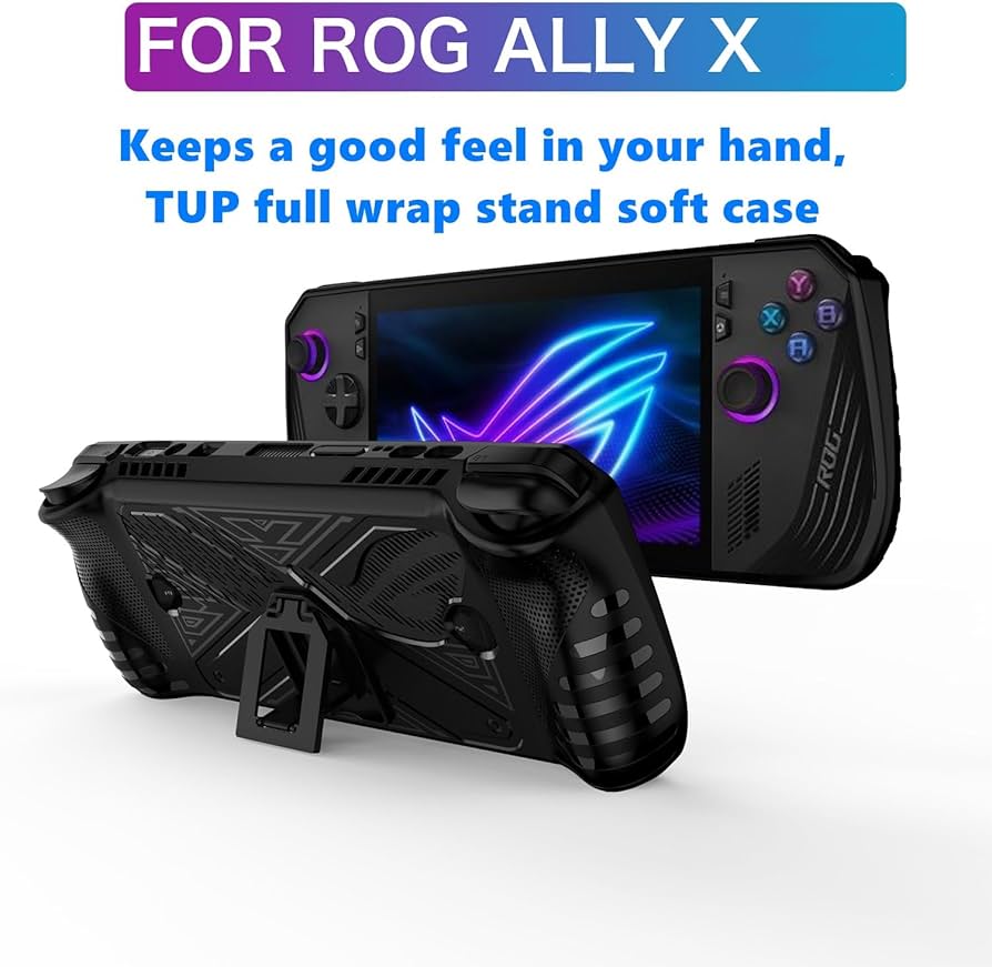 Protective Case for ASUS ROG Ally X Gaming Console, TPU Soft Case