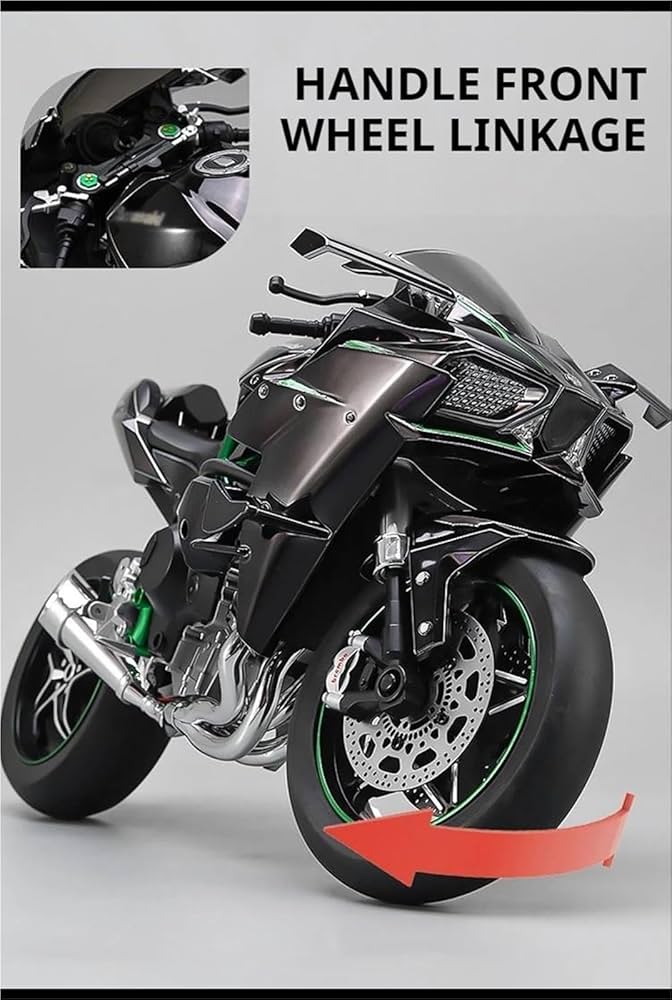 Amazon.co.jp: 1:6 ニンジャ H2R バイクモデル｜合金メタルダイ