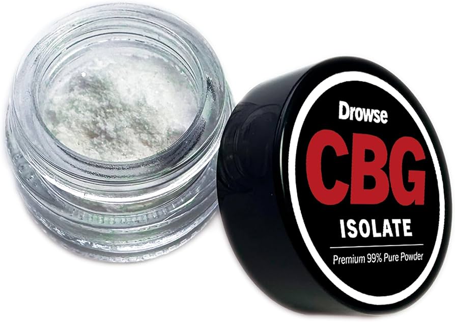 Amazon.co.jp: CBGアイソレート 高純度99% 新基準対応 CBG原料 1g CBG