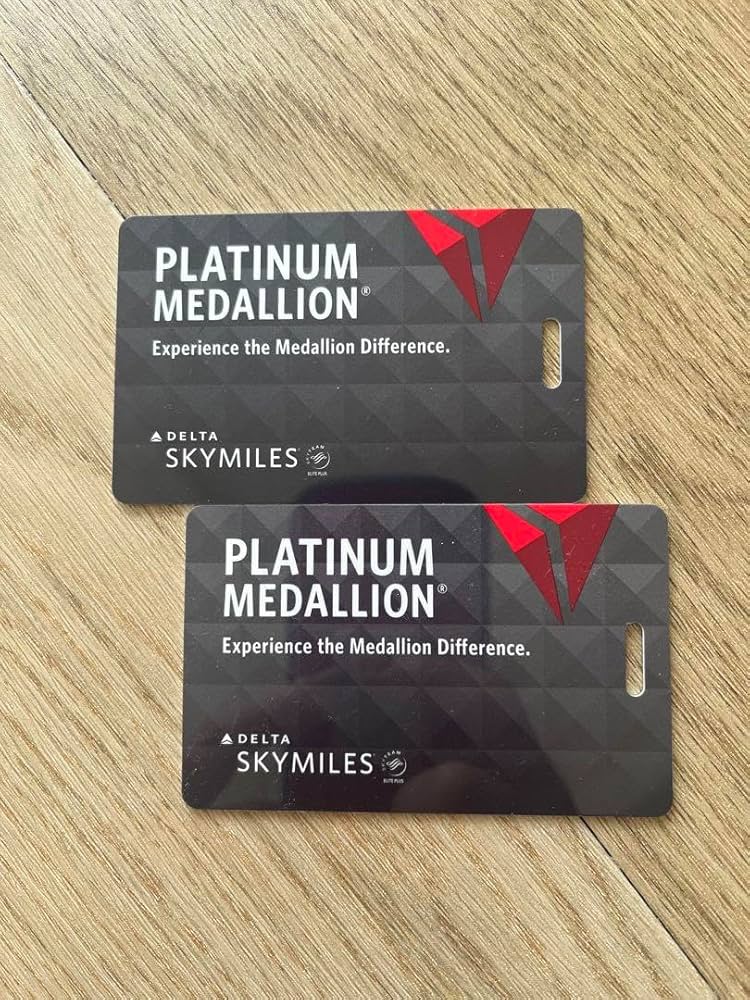 Amazon.co.jp: デルタ航空 プラチナメダリオンカード 2枚 : パソコン