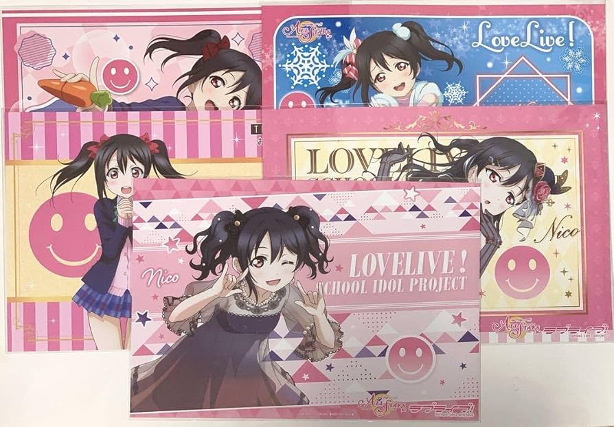 Amazon｜ラブライブ μ's ランチョンマット 矢澤にこ 5点｜ランチョン