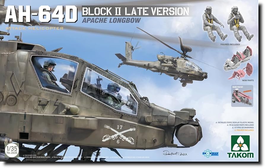 Amazon | タコム スノーマン 1/35 アメリカ AH-64D アパッチ