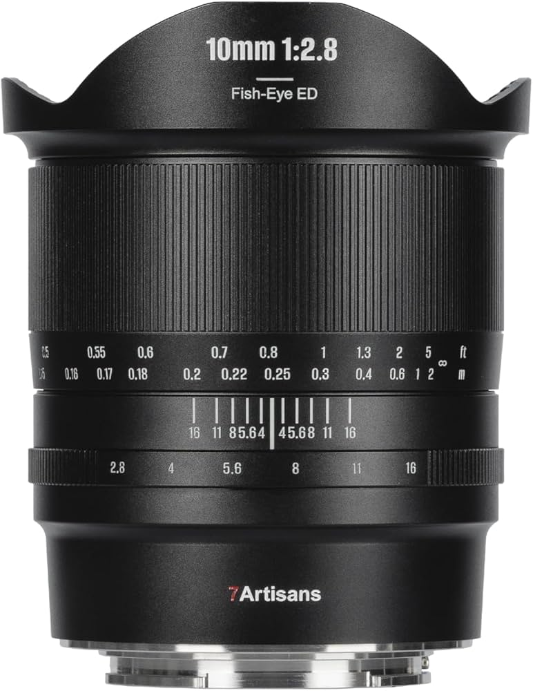 Amazon.co.jp: 7artisans 七工匠 10mm F2.8 II Eマウント ソニーE互換