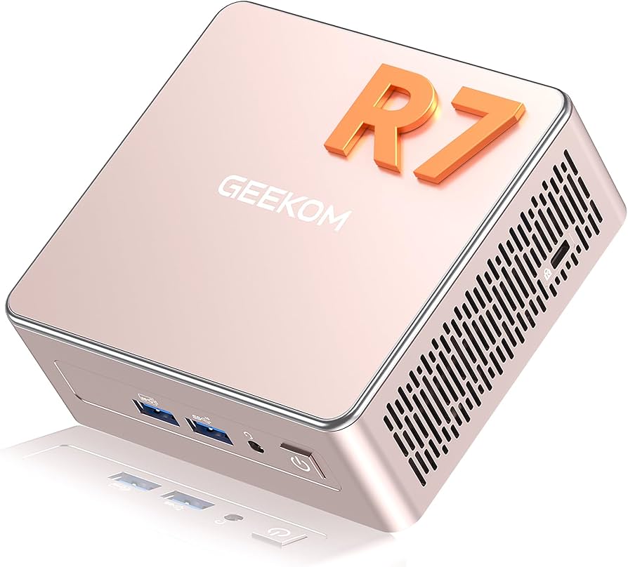 Amazon.com: GEEKOM A5 Mini PC with AMD Ryzen 7 5825U, 3-Year