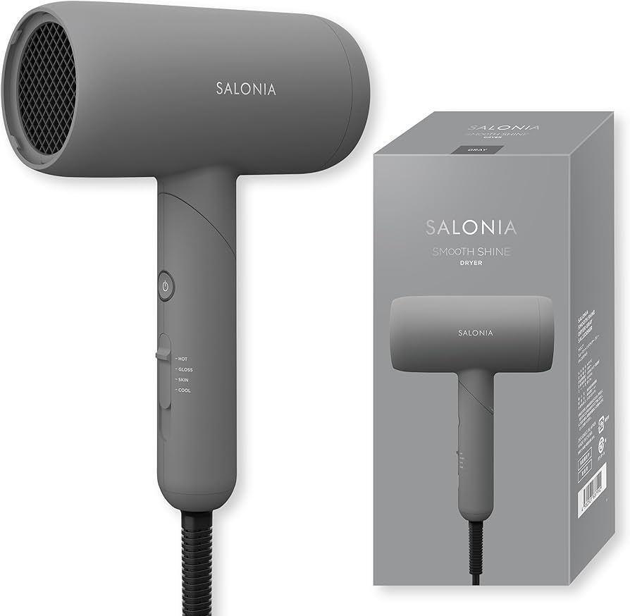 Amazon | SALONIA サロニア スムースシャイン ドライヤー 大風量 速乾