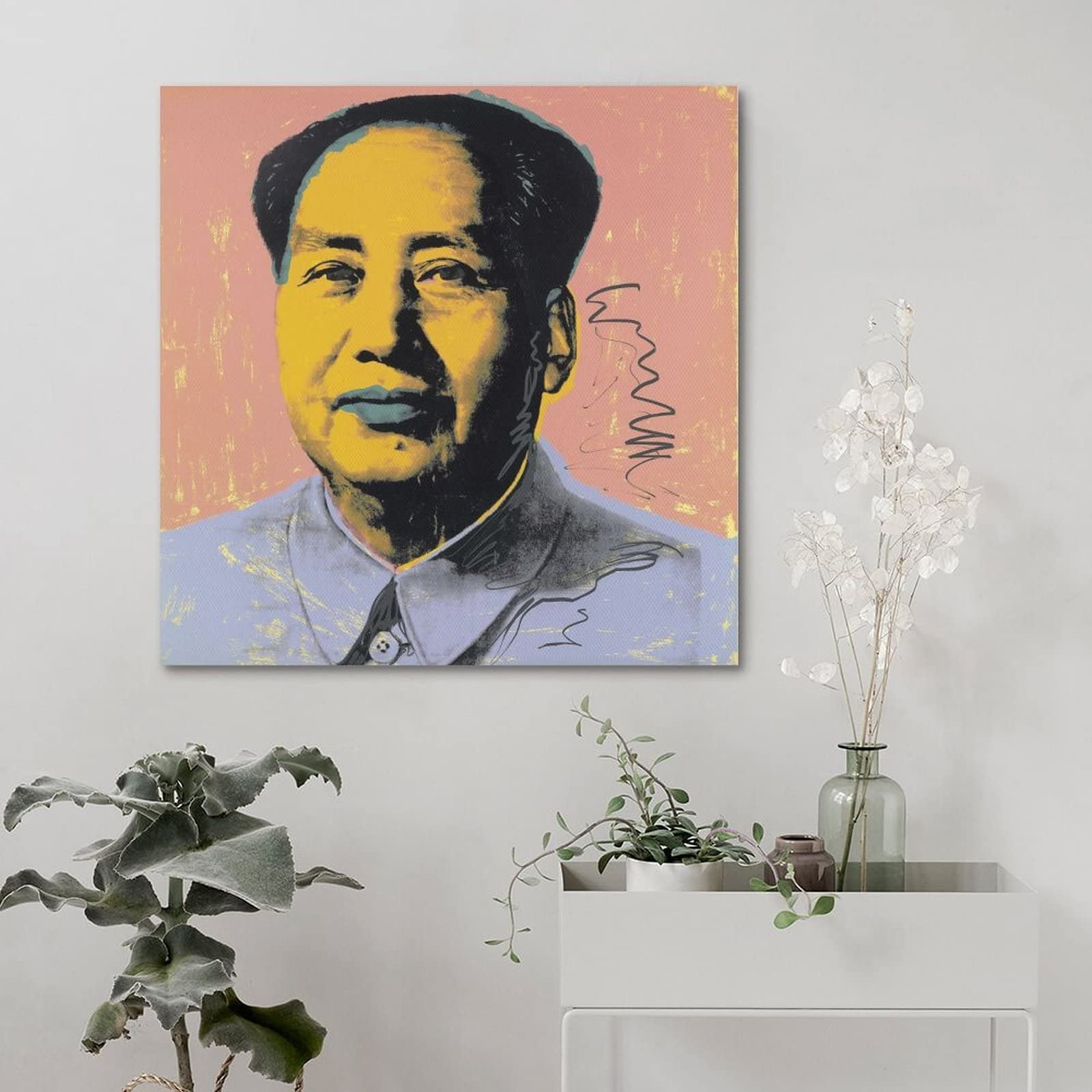 Amazon.co.jp: Andy Warholアンディ・ウォーホル画家の作品（毛沢東