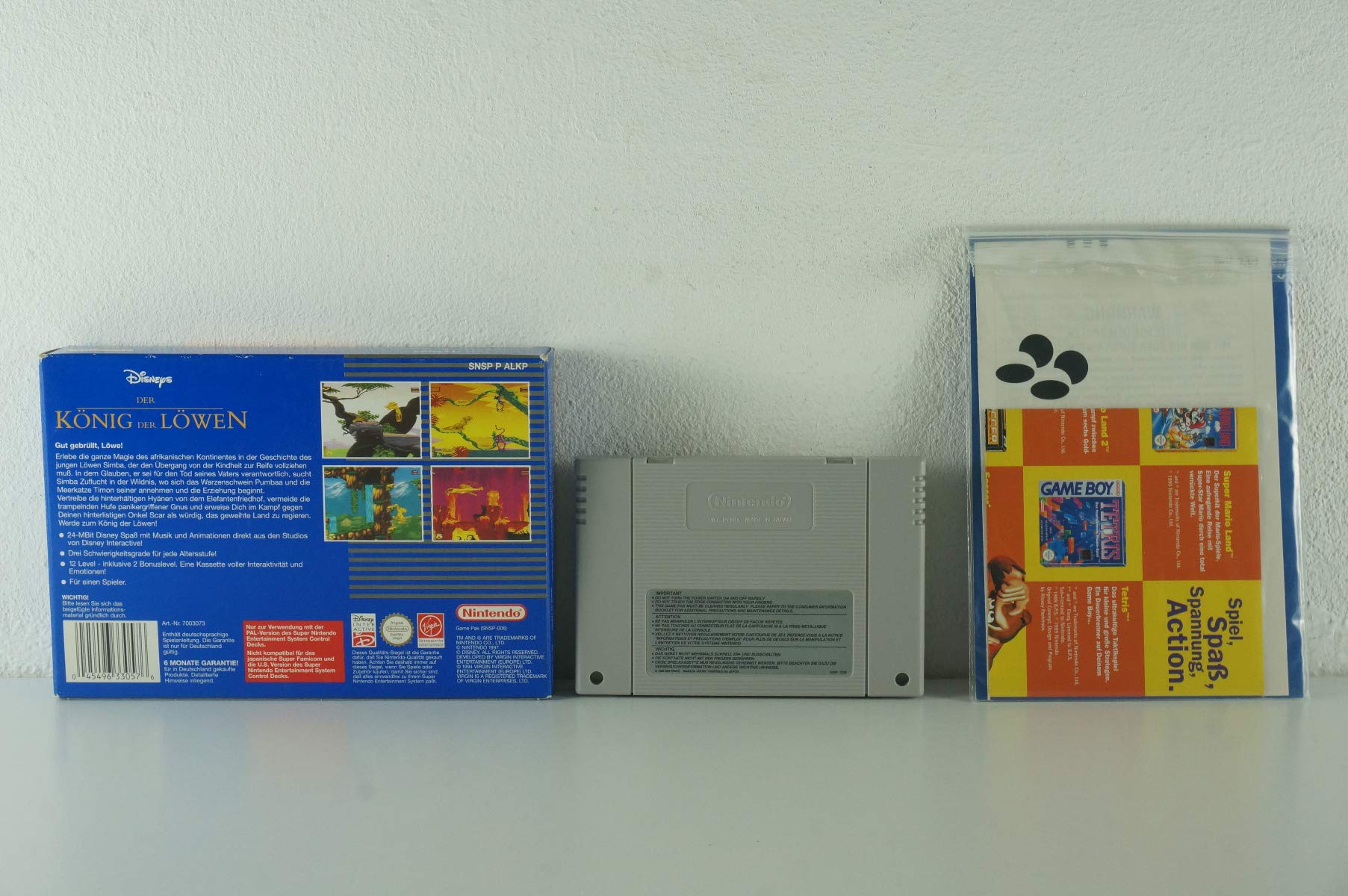 Amazon.co.jp: THE LION KING SNES 海外版(国内本体動作不可) : Video