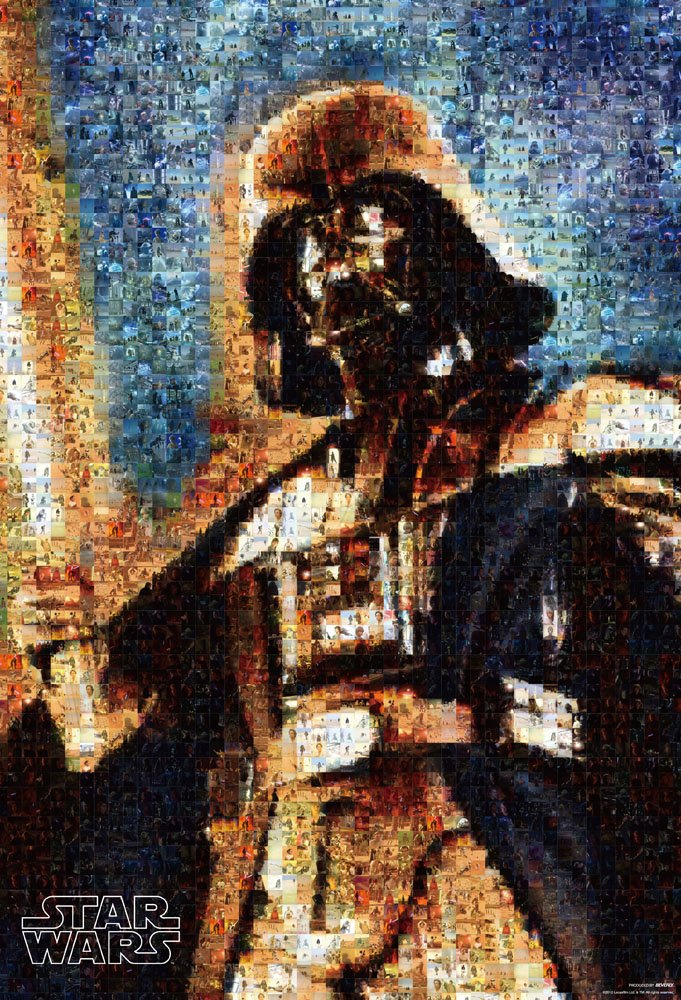 Amazon.co.jp: 1000ピース モザイクアート スター・ウォーズ