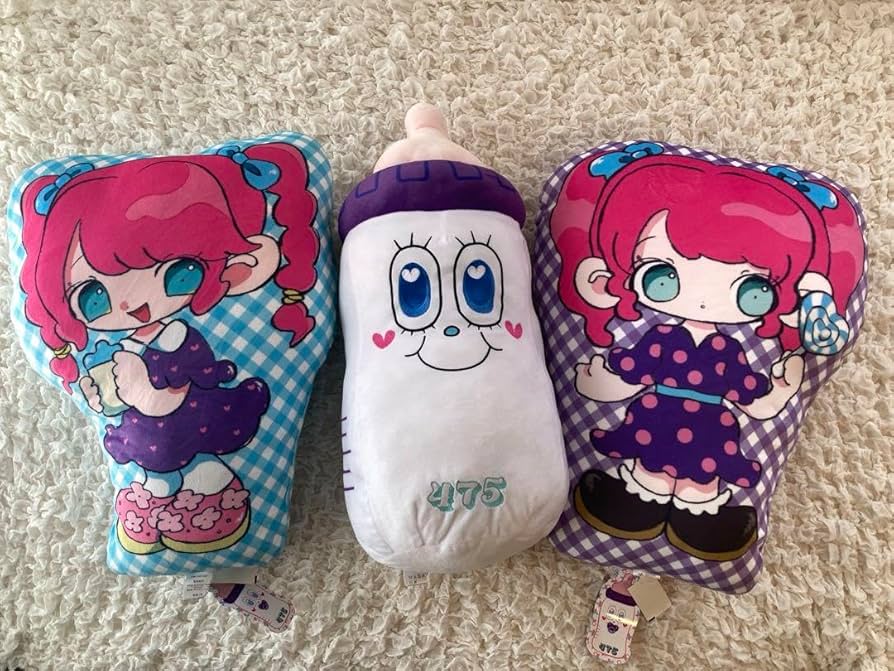 Amazon.co.jp: しなこちゃん クッション 3つセット : ホビー