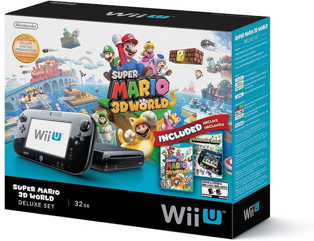Amazon.com: Nintendo Wii U Deluxe Set: Super Mario 3D World and