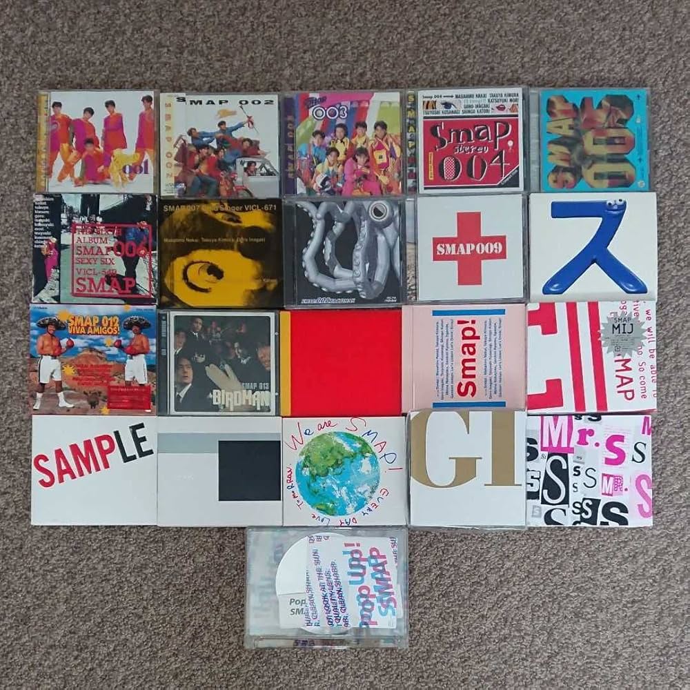 Amazon.co.jp: SMAP 全オリジナルアルバム 21枚セット : 家電＆カメラ