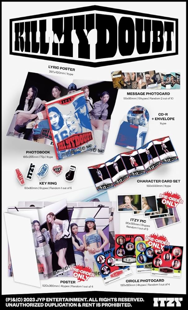 Amazon.co.jp: イッチ ITZY - KILL MY DOUBT [LIMITED EDITION