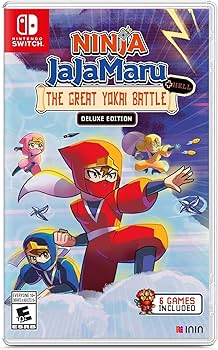 Ninja JaJaMaru The Great Yokai Battle Deluxe Edition Switch
