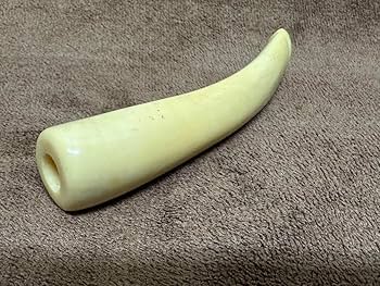 Amazon.co.jp: 昭和レトロ 喫煙具 煙管 パイプ 鯨歯 マッコウクジラ