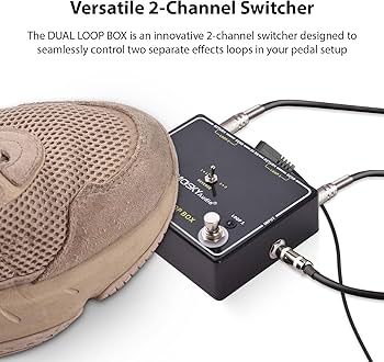 Amazon | MOSKYAUDIO ギターエフェクトループスイッチャーペダル 2