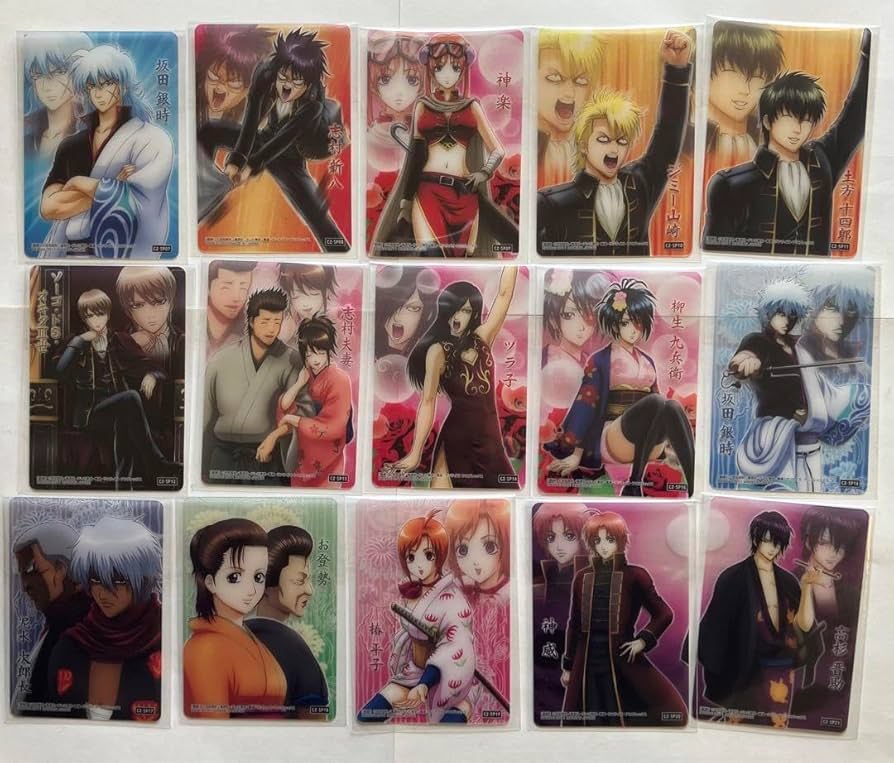 美品】112 枚銀魂カードガム（教訓）＆カードダス マスターズ （ほぼ