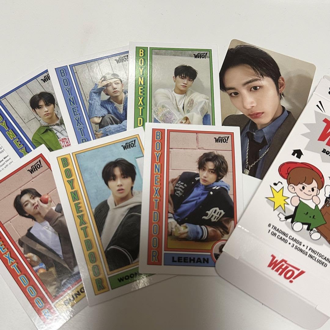 BOYNEXTDOOR WHO! ボネクド サノク 全員6枚 トレカ 【公式通販】