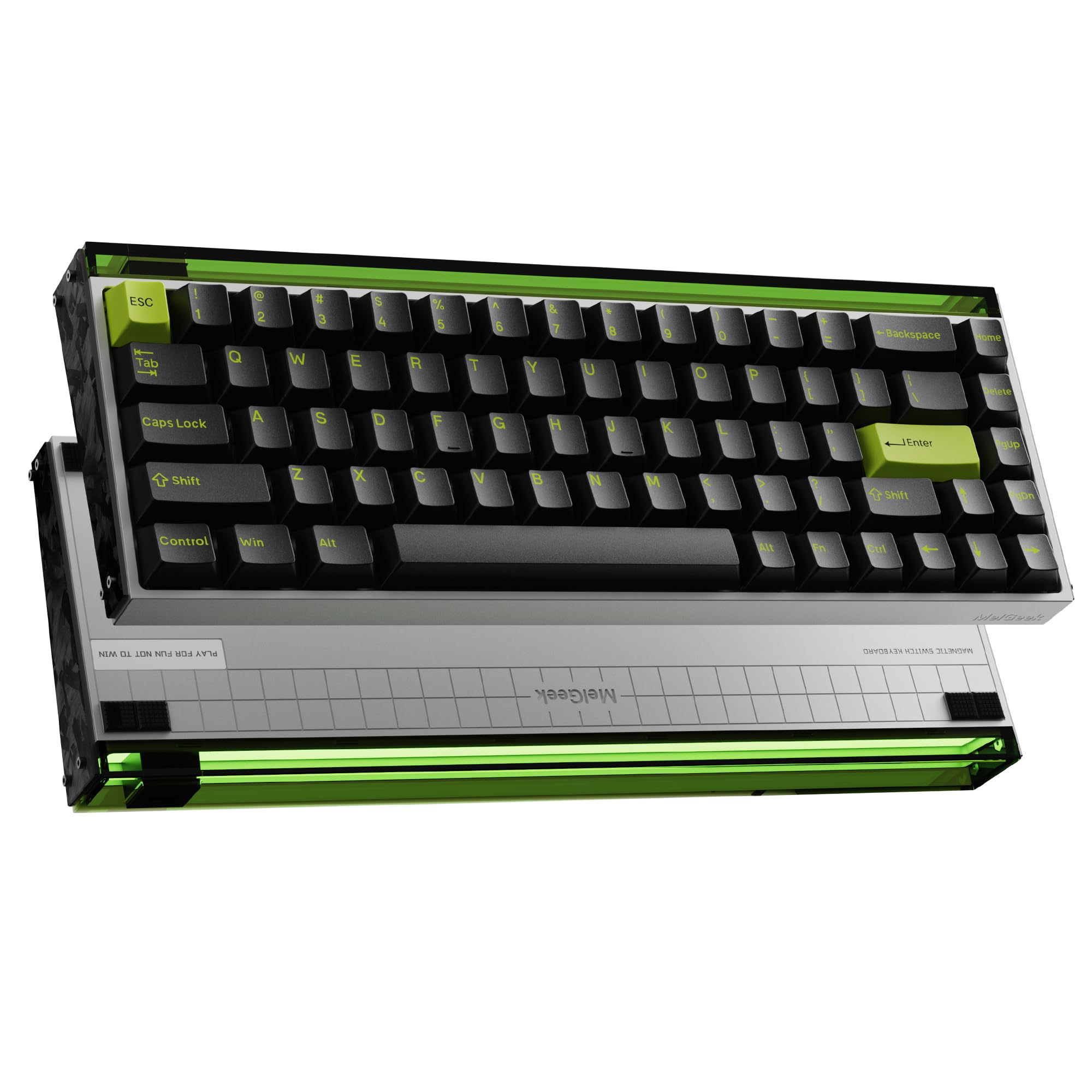 Amazon.com: MelGeek MADE68 Ultra Wired Gaming Keyboard, Magnetic