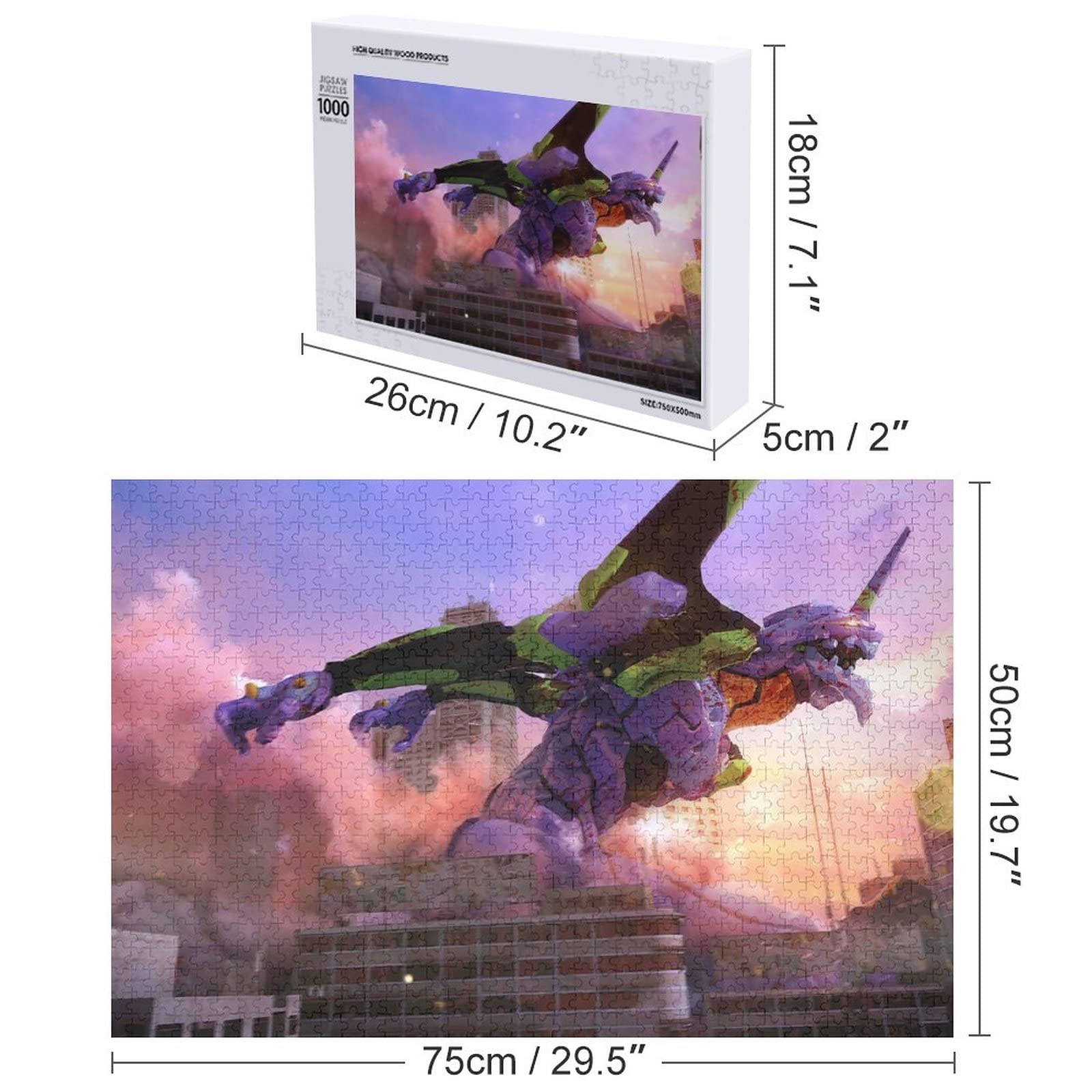 Amazon.co.jp: 新世紀エヴァンゲリオンジグソーパズル 1000ピース新