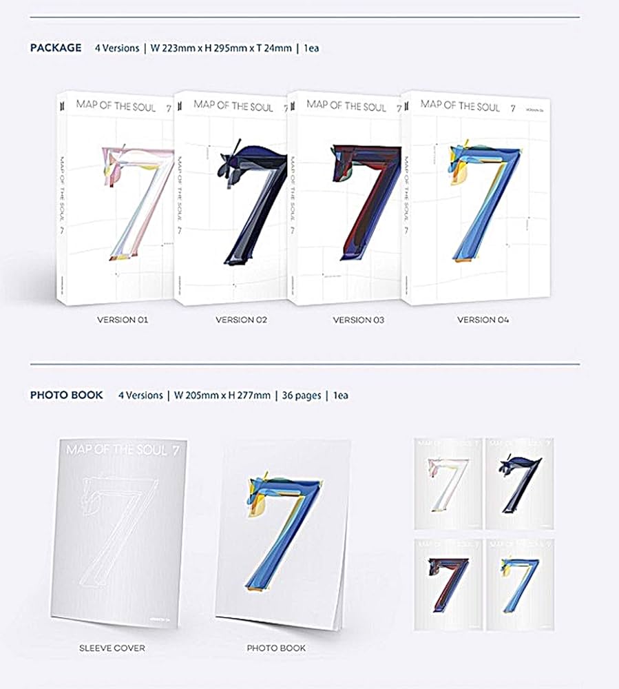 MAP OF THE SOUL 7 VERSION セット抜け無し BTS - MAP OF THE SOUL : 7