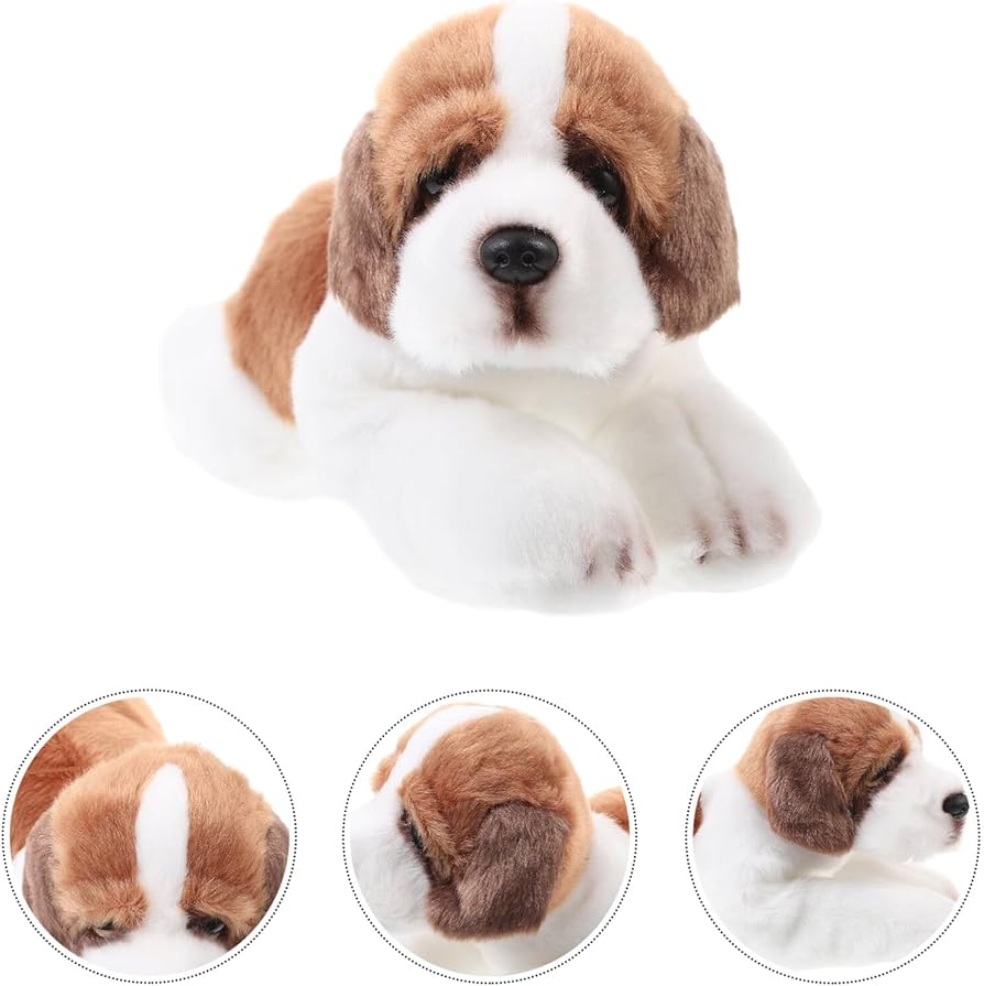 Amazon.co.jp: STOBOK セント⑥ バーナード 犬 ぬいぐるみ 動物