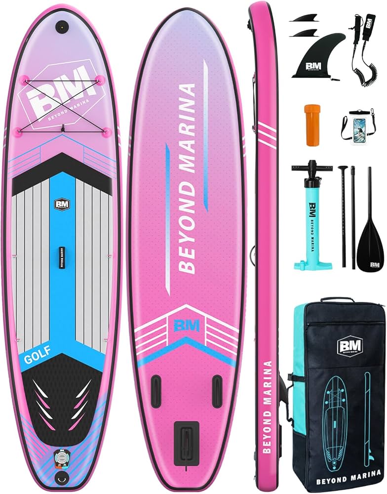 Amazon.com : BEYOND MARINA Inflatable Stand Up Paddle Board, 10'6