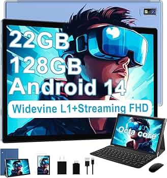 Amazon.com : 2025 Tablet 10 Inch Tablets with 22GB RAM 128GB ROM