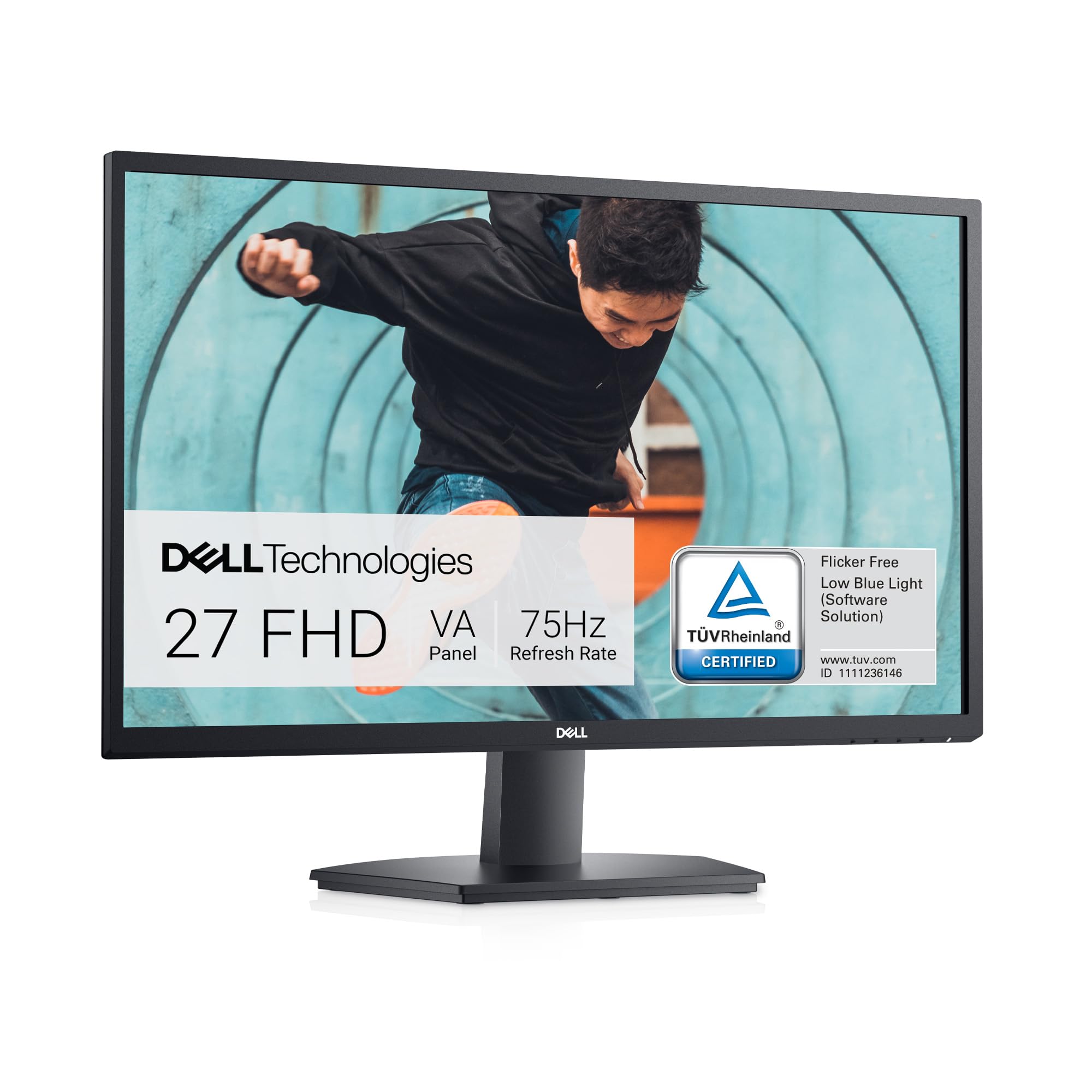 Dell SE2722H Monitor - 27-inch Full HD (1920 x 1080) 60Hz 8ms