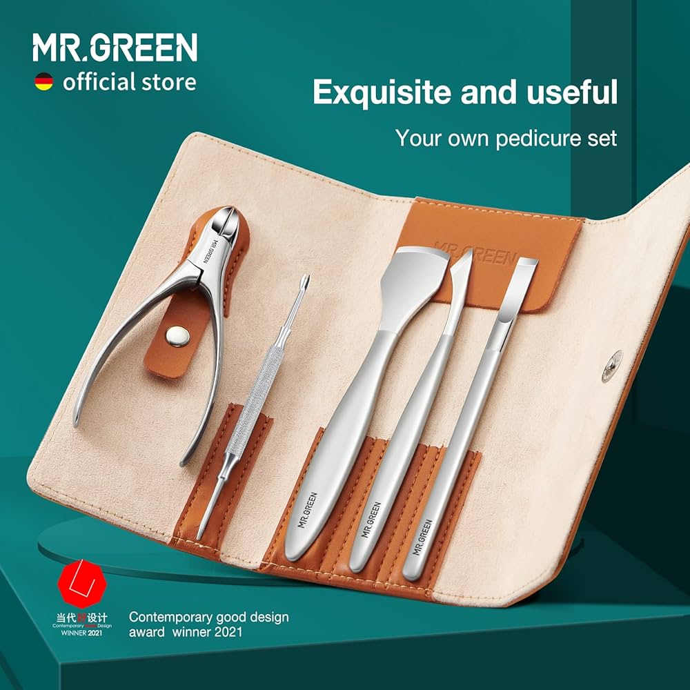 Amazon.com: MR.GREEN Pedicure Knife Set Professional Ingrown
