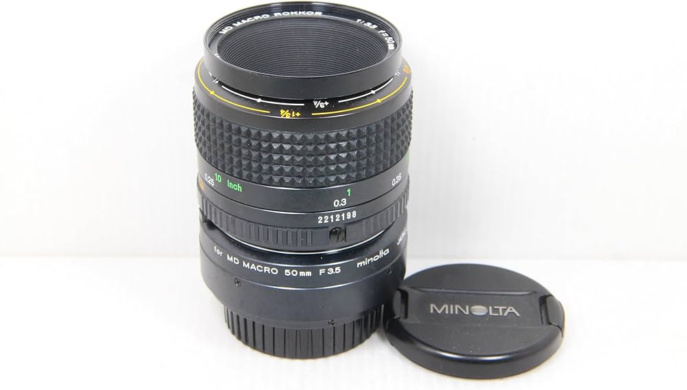 Amazon.co.jp: Minolta MF Lens MD 50mm F3.5 Macro : Electronics