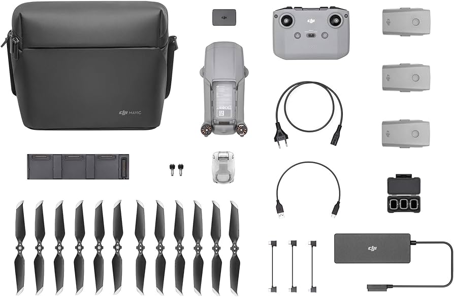 Amazon.com: DJI Mavic Air 2 Fly More Combo - Drone Quadcopter UAV