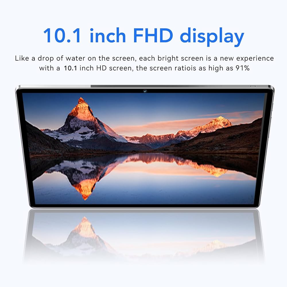 Amazon.co.jp: キーボード付きタブレット、10.1インチタブレット4GB