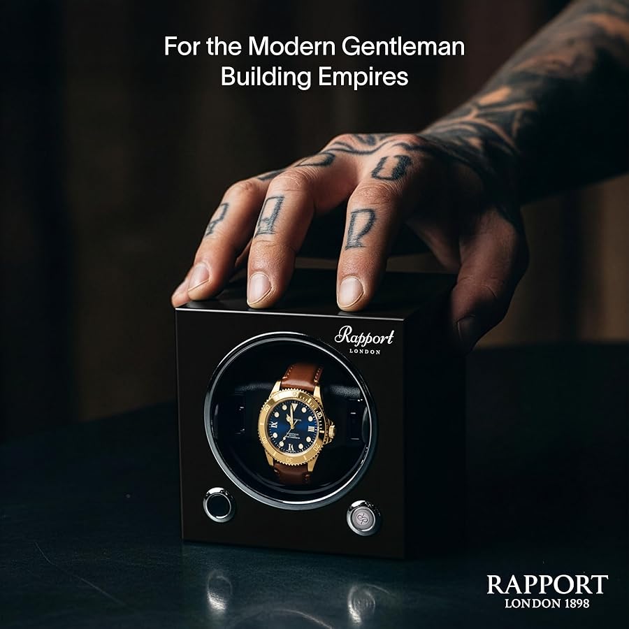 Amazon | Rapport London, EVO MKIII 自動巻き時計 ワインダー 1