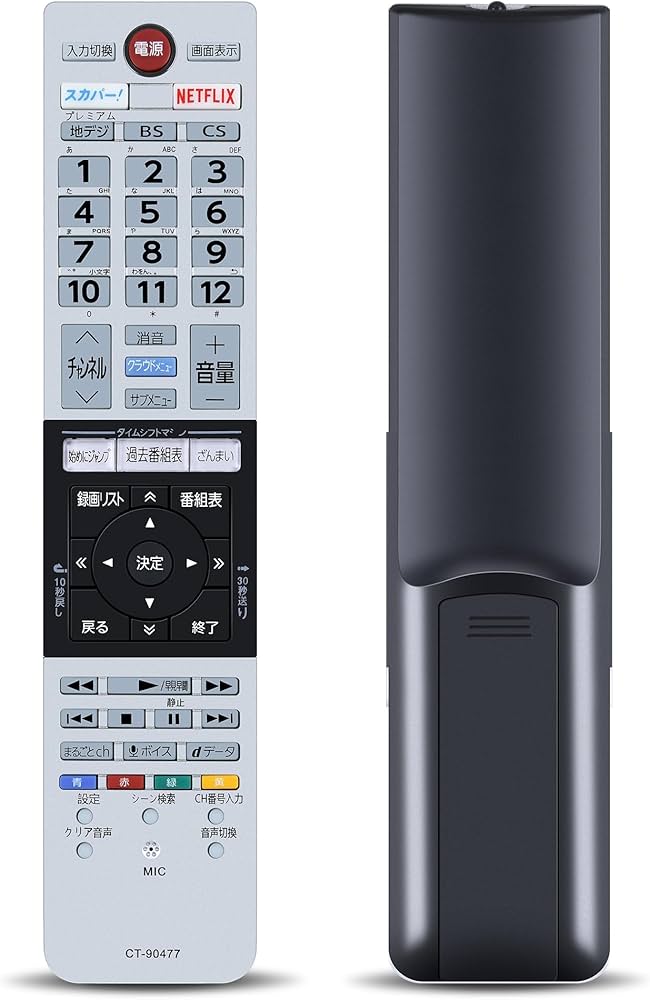 Amazon | テレビリモコン CT-90477 for TOSHIBA 東芝リモコン 東芝