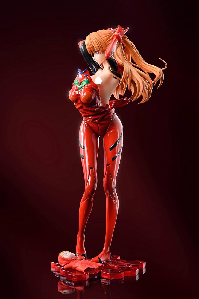 Amazon.co.jp: 惣流・アスカ・ラングレー フィギュア 1/7スケール 塗装