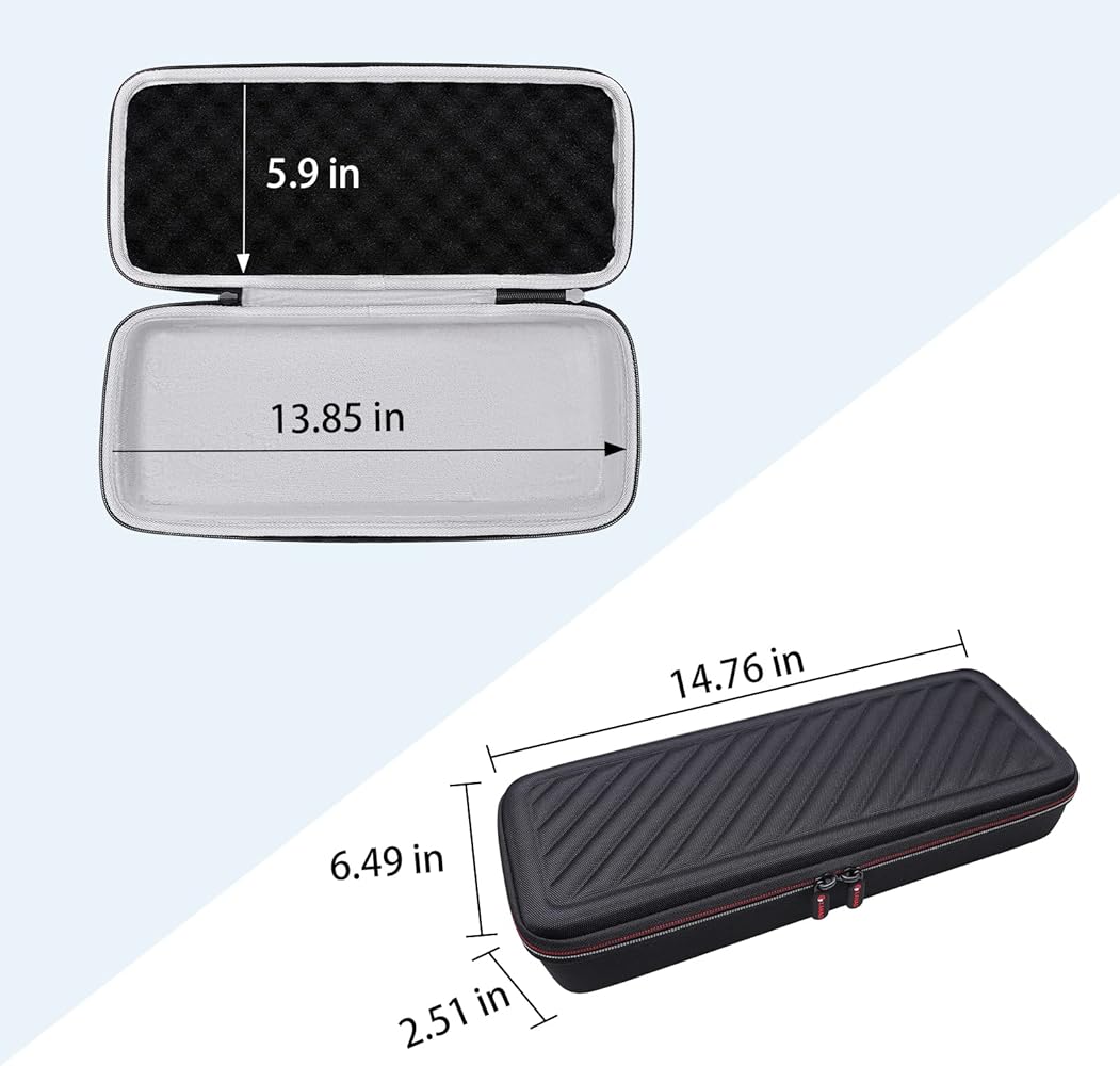 Amazon.com: XANAD Hard Case for Hercules DJ Control Mix 2/1 or