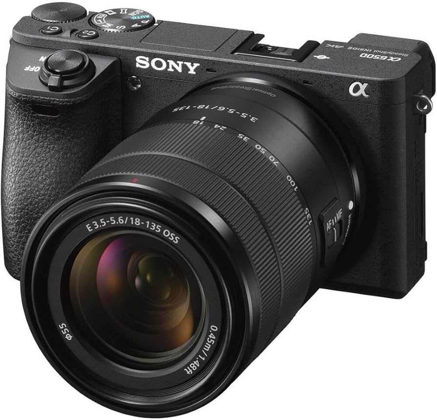 Amazon.com : Sony a6500 Mirrorless Camera with 18-135mm Lens with