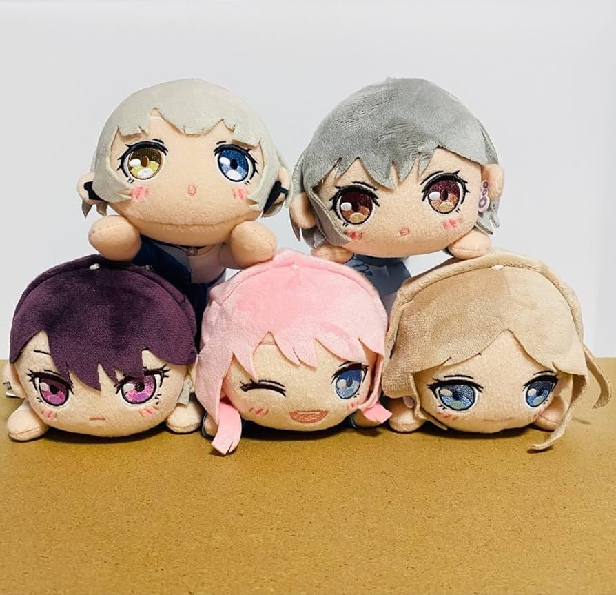 BanG Dream寝そべりバンドリ！ 寝そべりぬいぐるみ 6体セット まとめ