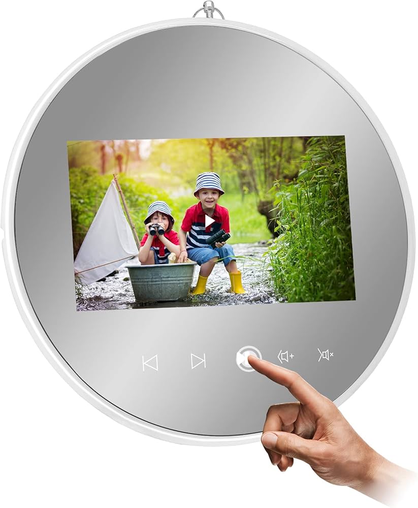 Amazon | Moonka ミラーデジタルフォトフレーム 7インチ 16GB内蔵 1024