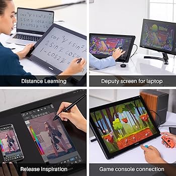 Amazon.com: HUION KAMVAS 22 Drawing Tablet with Screen 120% sRGB