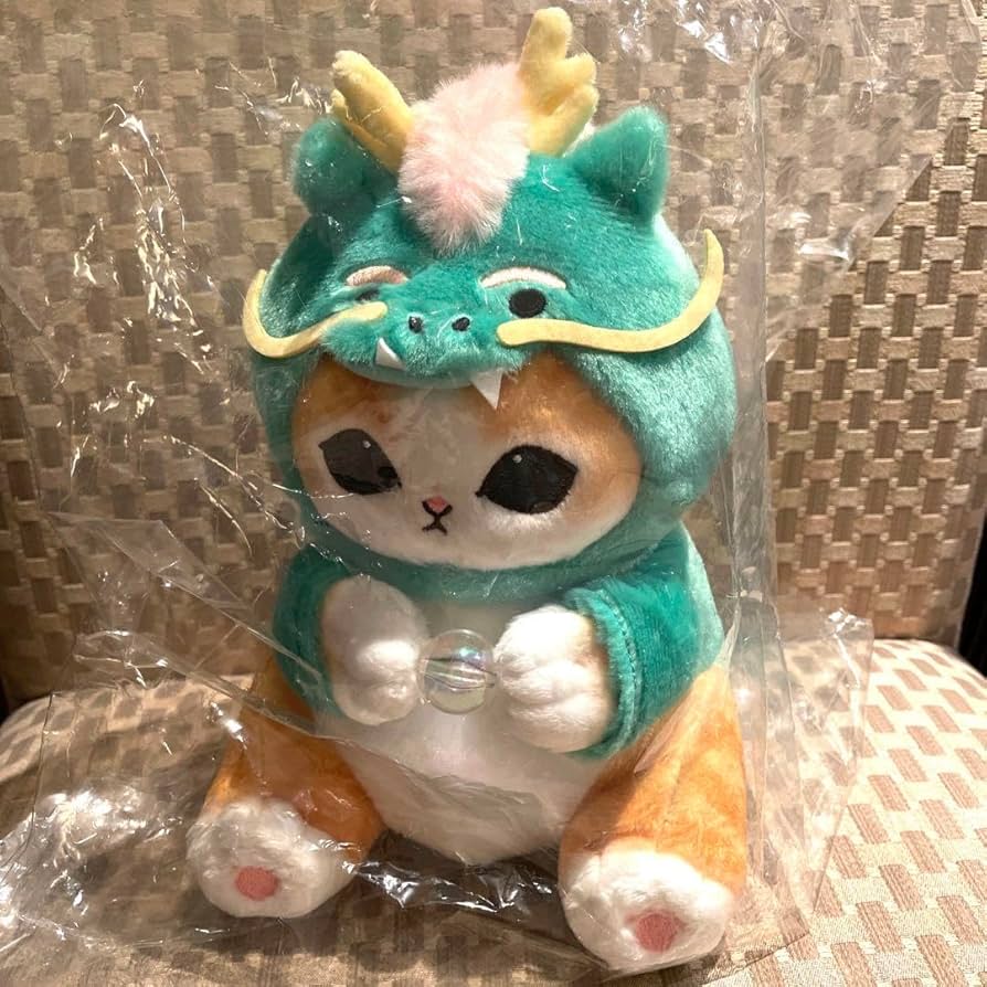 Amazon.co.jp: mofusand 辰にゃん 干支 ぬいぐるみ ハッピーバッグ2024