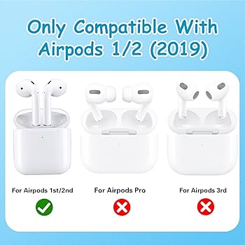 Amazon.com: Besoar for Airpods 1st/2nd Generation Case 3D Nos