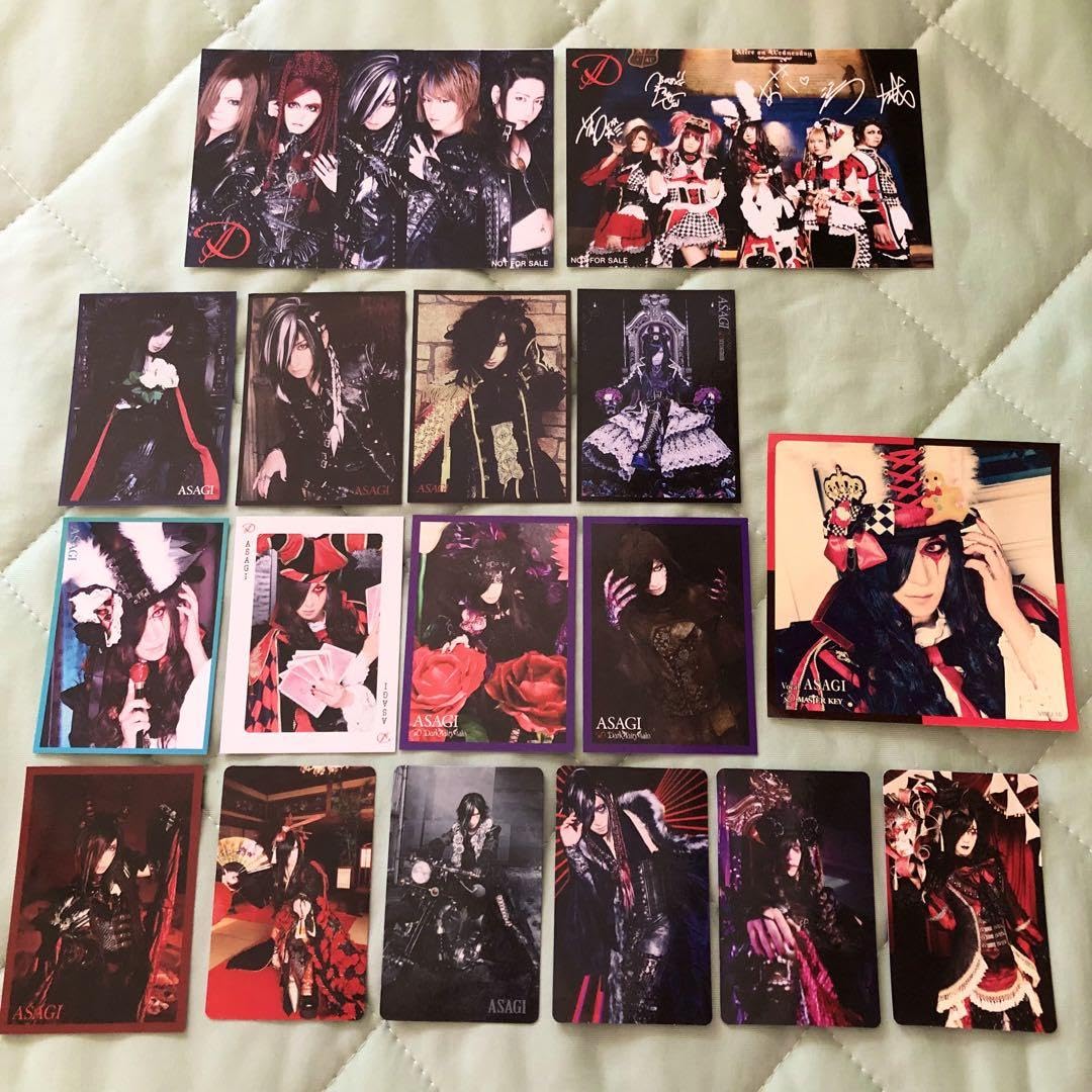 Amazon.co.jp: D ASAGI CD封入トレカ＆ステッカー セット Ruiza HIDE