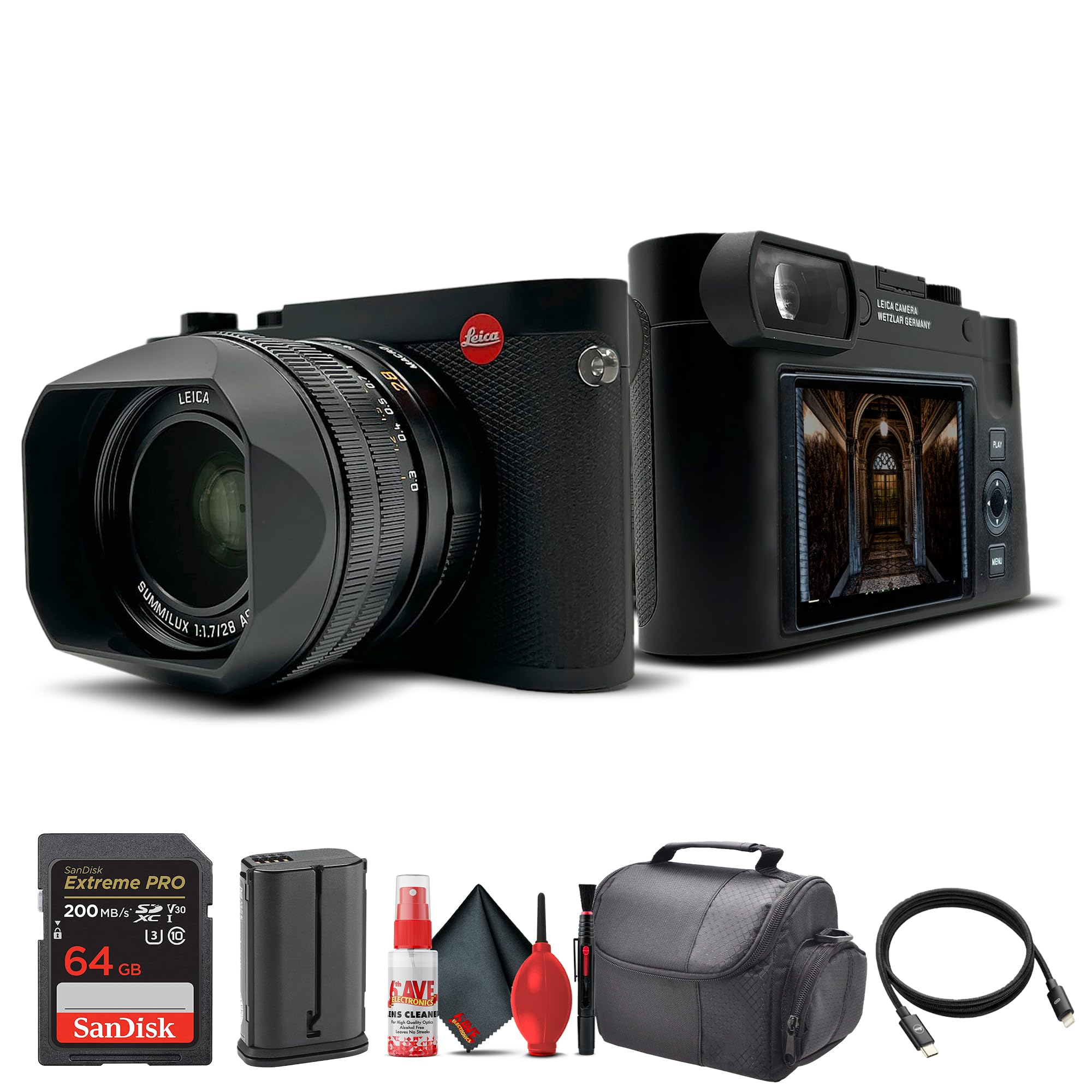 Amazon.com : Leica Q3 Compact Powerful Digital Camera (19080) with