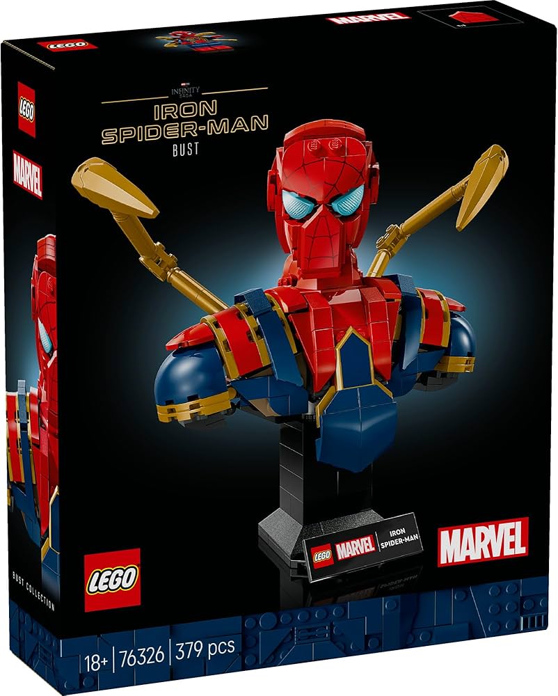 Amazon.co.jp: レゴ(LEGO) マーベル アイアン・スパイダーマン バスト