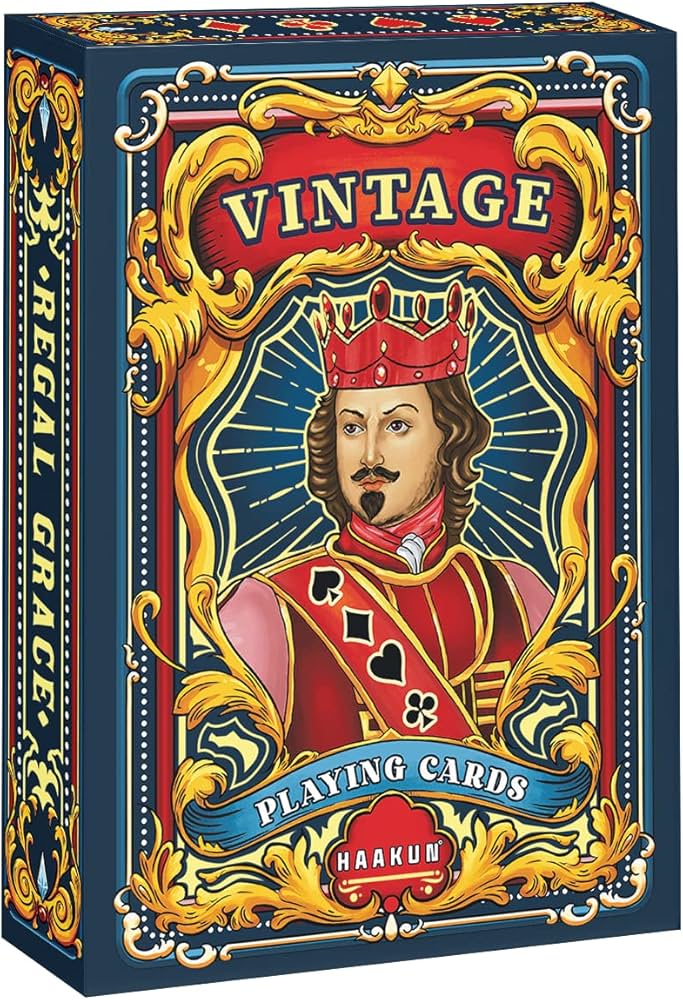 Amazon.co.jp: HAAKUN ヴィンテージ美学トランプ レトロテーマ カード
